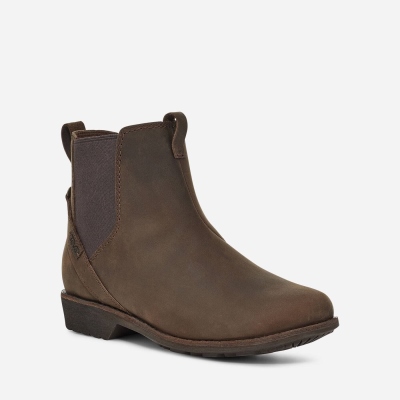 Teva Women's Ellery Pull On WP Boots Sale NZ (UFRYI-4539)